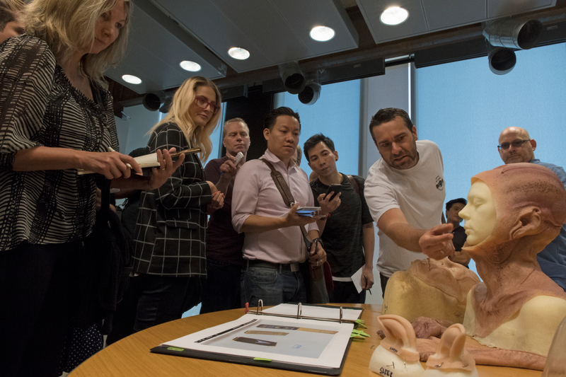 James MacKinnon talks us through Discovery’s prosthetic aesthetic (Photo: CBS Interactive)